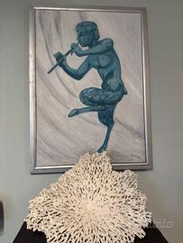 Quadro “Pan in blu” 105x77