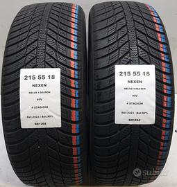 2 GOMME 215 55 18 NEXEN BR1266