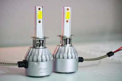 Kit 2 Lampadine H1 LED T6 120W 16000LM Bianco Fred