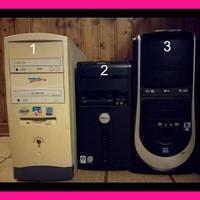 DUE COMPUTER PC DESKTOP FUNZIONANTI.