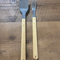 Accessori Barbecue Nuovi – Spazzola + forchettone