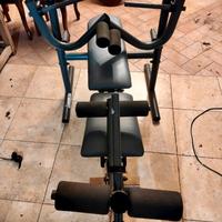 Panca pesi completa 40 kg + bilanciere – pronta al