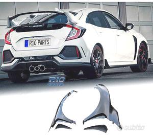 KIT 2 PARAFANGHI HONDA CIVIC TYPE R 16-20 IN METAL