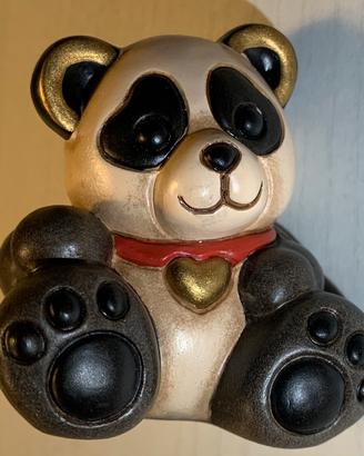Thun Mini Animale Panda con cuore originale nuovo