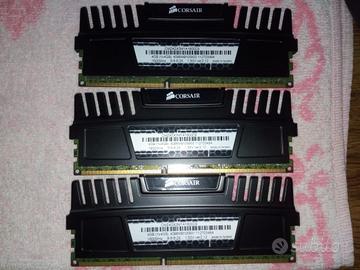 12 Gb ram (3x4gb) ddr3 1600 mhz Corsair v.2.12