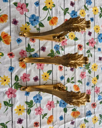 Set 3 reggitenda da parete vintage