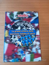 album francobolli Nutella Nazionale 2 francobolli