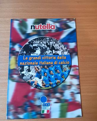 album francobolli Nutella Nazionale 2 francobolli