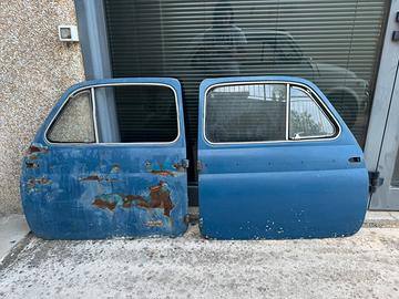 Coppia Sportelli Fiat 500 D epoca