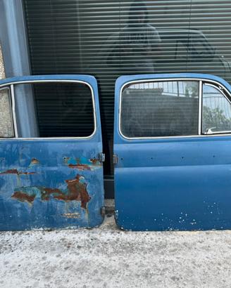Coppia Sportelli Fiat 500 D epoca