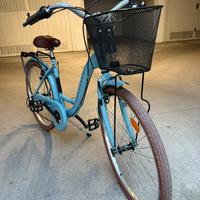Bici Vintage modello Railway 1 LTD azzurra