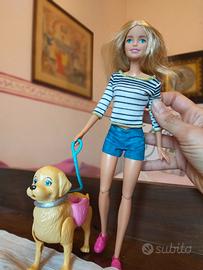 Barbie con cane Labrador