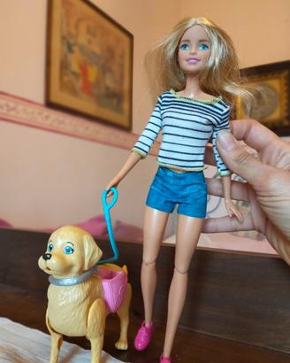 Barbie con cane Labrador