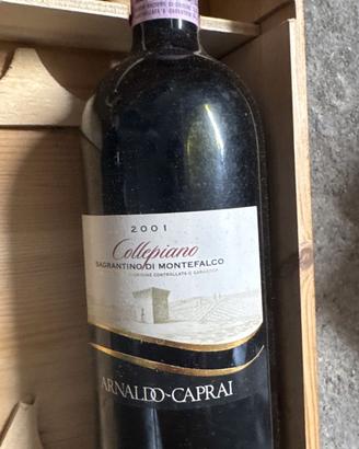 Vino pregiato ARNALDO CAPRAI COLLEPIANO 2001