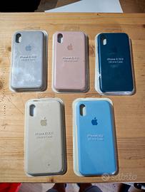 Set 5 cover silicone compatibili IPhone X / XS 