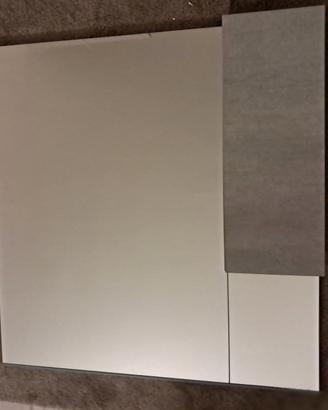 Specchio bagno con contenitore 100x104