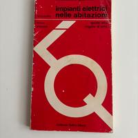 Libro vintage impianti elettrici nelle abitazioni