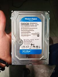 Hard disk 500gb WD