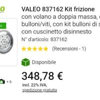 kit frizione Peugeot 308 1.5 blueHdi