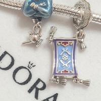 charm Aladdin Genio della lampada e tappeto