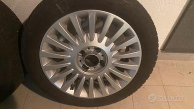 Cerchi e gomme termiche fiat 500 lancia y