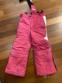Pantaloni da sci bambina