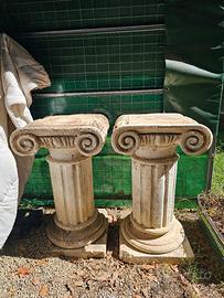 Capitelli Porta Vaso Giardino 