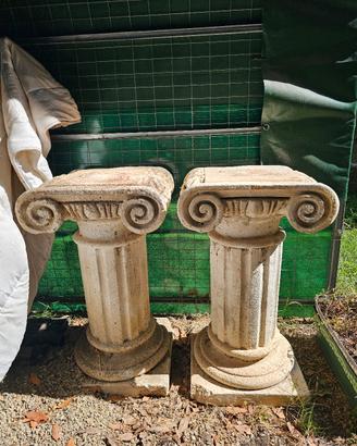 Capitelli Porta Vaso Giardino 