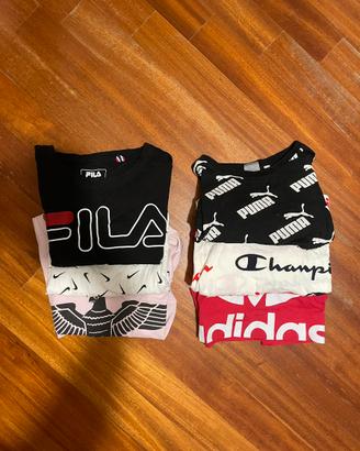 set magliette firmate