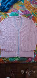 Cardigan in cotone tg. grande