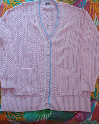 Cardigan in cotone tg. grande