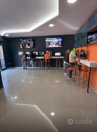 Sala scommesse sportive e slot