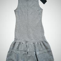 Abito Zara nero e bianco da donna. Taglia S. Nuovi