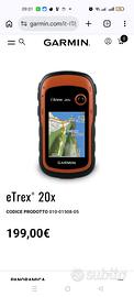 GPS Garmin etrex 20x navigatore motociclismo