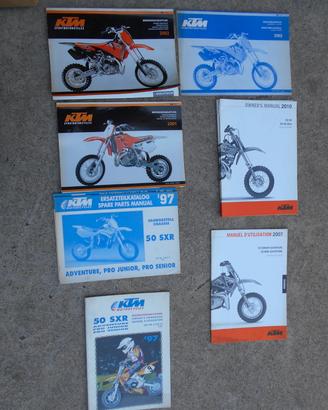 Manuale ktm SXR 50 65 SX 50 SX mini