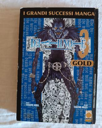 Fumetto Manga "Death Note" 3, serie Gold