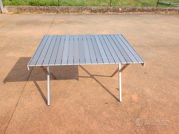 Tavolo da campeggio in alluminio