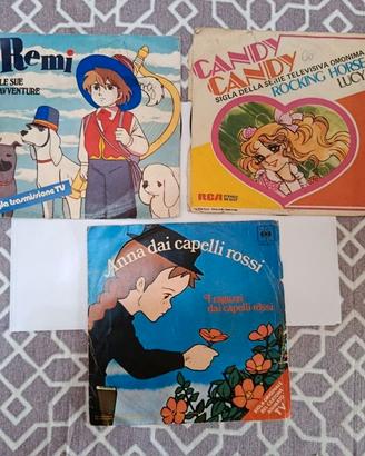 Sigle cartoni animati - Lotto 3 dischi 45 giri