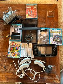 Nintendo Wii U Black 32GB - Set Completo