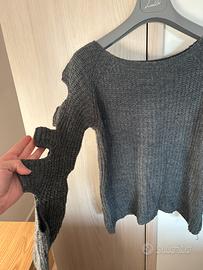 Maglioncino maniche aperte