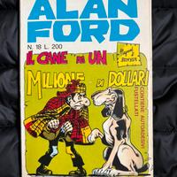 Alan ford 18 originale con adesivi edicola