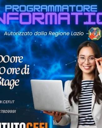Corso programmatore computer