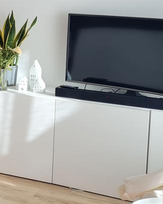 Mobile TV IKEA BESTÅ Bianco (180 cm)