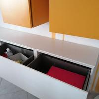 Parete attrezzata e cucina