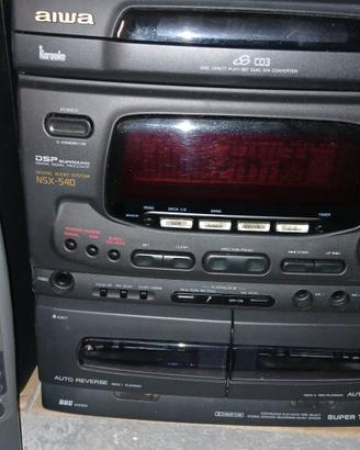 radio e lettore cd  anni 90