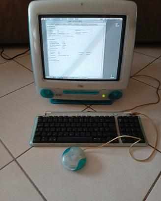 Apple iMac G3 Blueberry 400 MHz DV