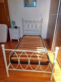 letto in ferro da una piazza