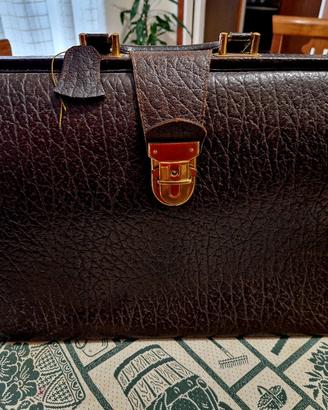 Borsa da lavoro in vera pelle 