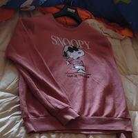 Felpa Snoopy, Tg XL donna