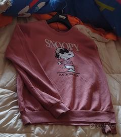 Felpa Snoopy, Tg XL donna